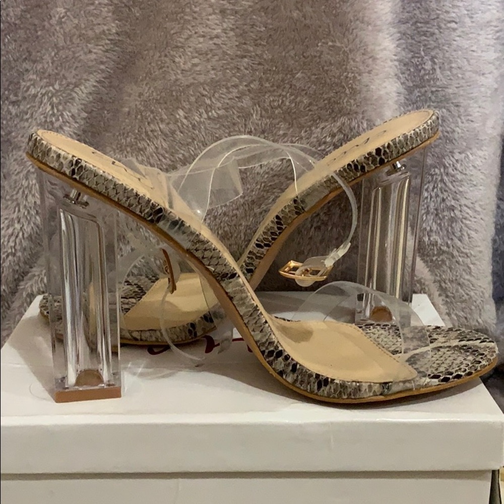 Clear Heels With Python Lining - image 1